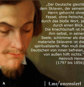Zitat Heinrich Heine